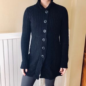 Aventura Wool-Alpaca Blend Long-Sleeve Dress